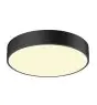 SLV Medo Pro 40 Pared y Luz de techo Aluminium Negro Esférica 19W 2650lm - 930-940 CCT | IP50 - Mejor Reproducción De Color - Regulable 